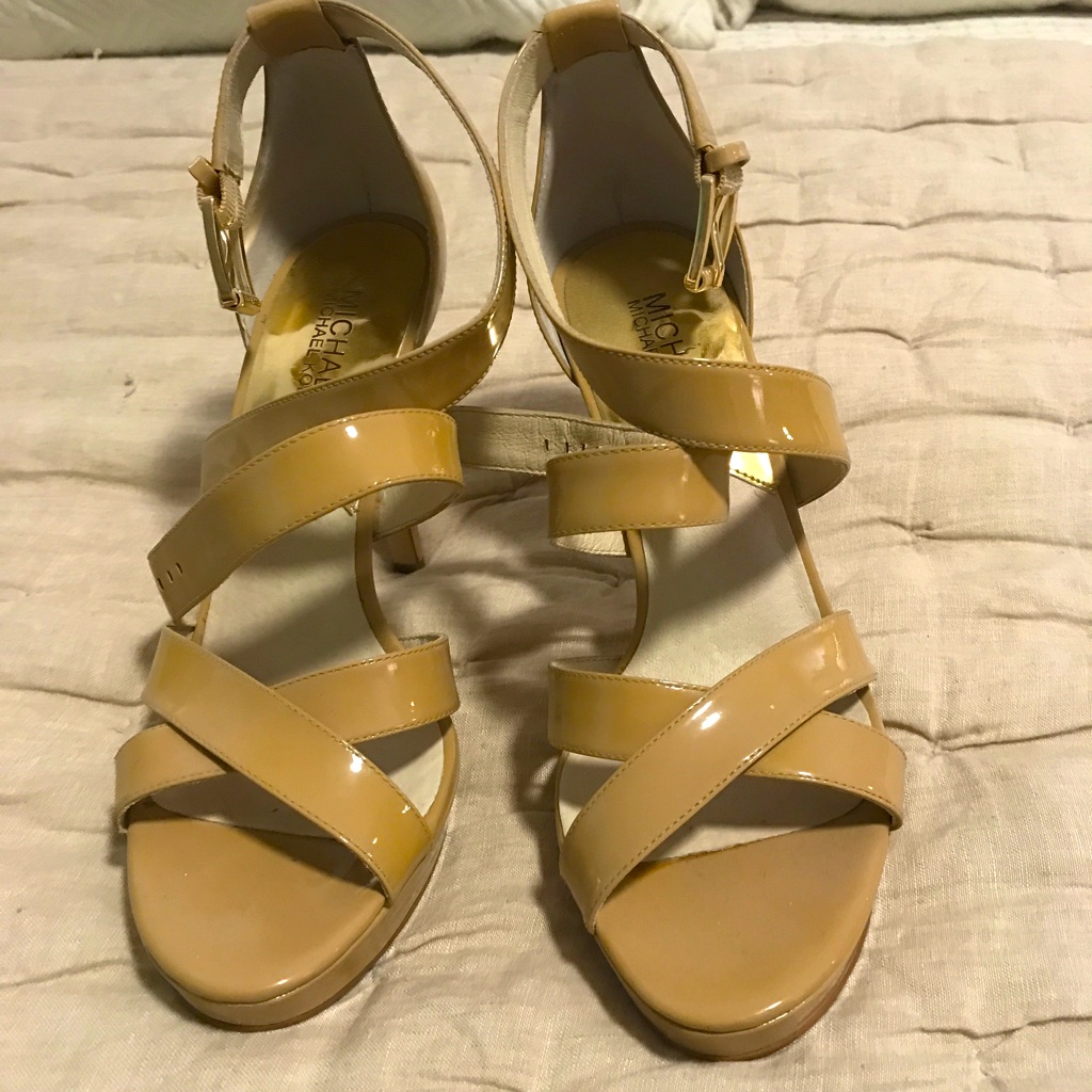 Michael Kors Patent Leather Sandals